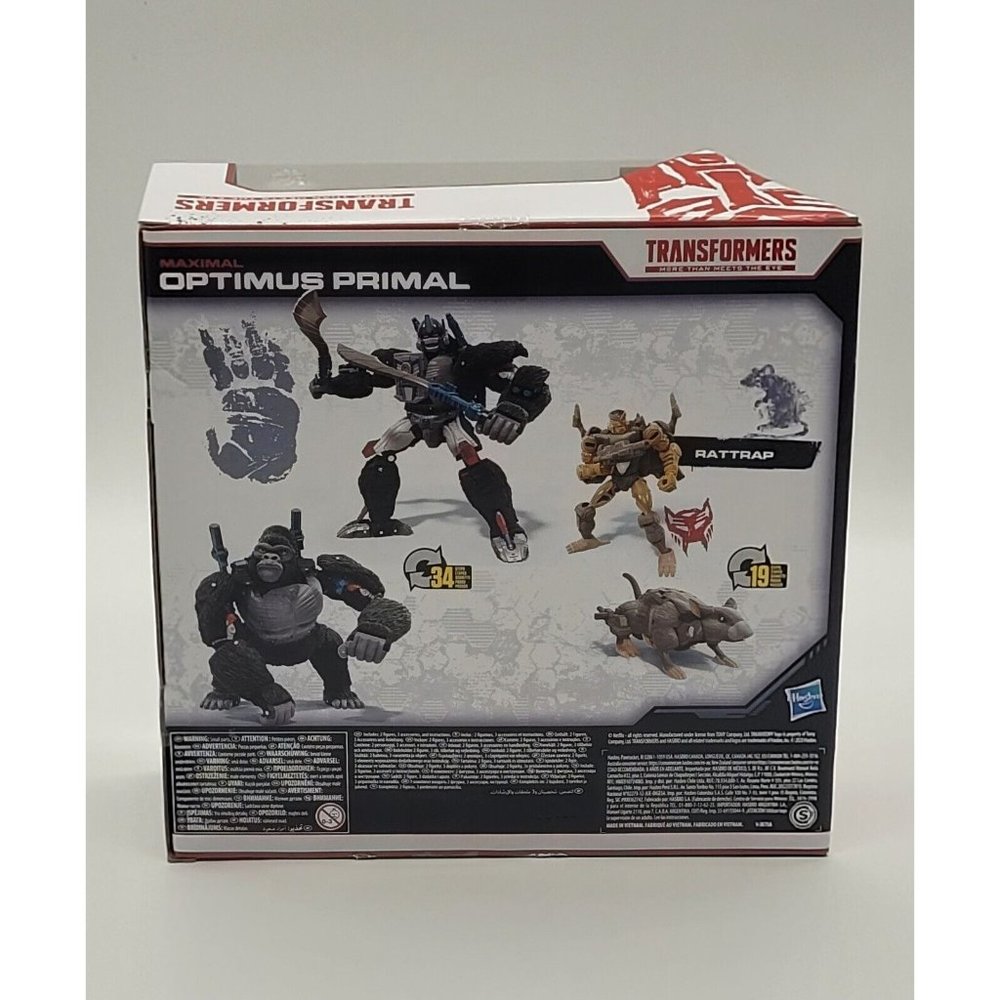 Hasbro Netflix Transformers War for Cybertron  Trilogy Maximal Optimus Primal - Picture 4 of 9